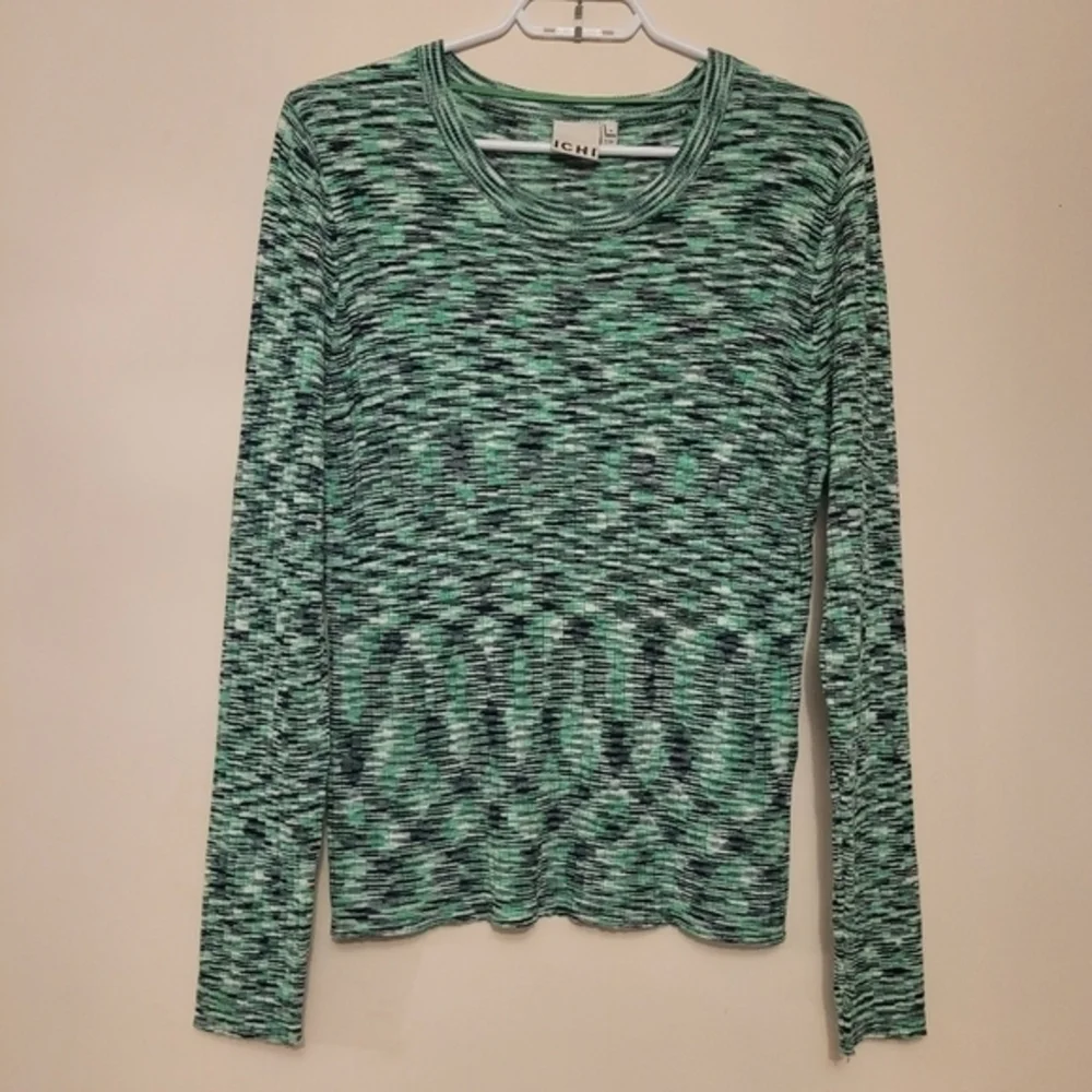 ICHI by Anthropologie,Brinoa knit pullover,long sleeve, crew neck, M‎ - Picture 6 of 14